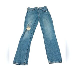 Madewell Women's Mid Rise Perfect Vintage Jean Blue Jeans Size 25